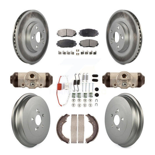 Coated Disc Rotors and Ceramic Brake Pads Kit-KGT-101759 - Kit.bestparts.ca