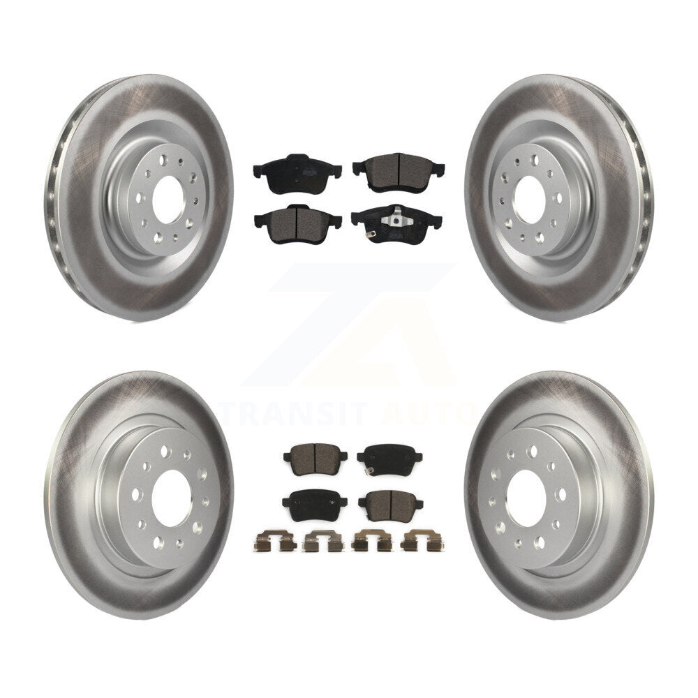 Disc Rotors and Ceramic Brake Pads Kit-KGT-101765 - Kit.bestparts.ca