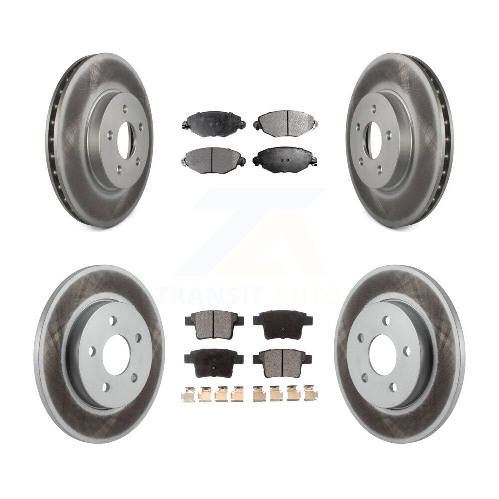 Disc Rotors and Ceramic Brake Pads Kit-KGT-101766 - Kit.bestparts.ca