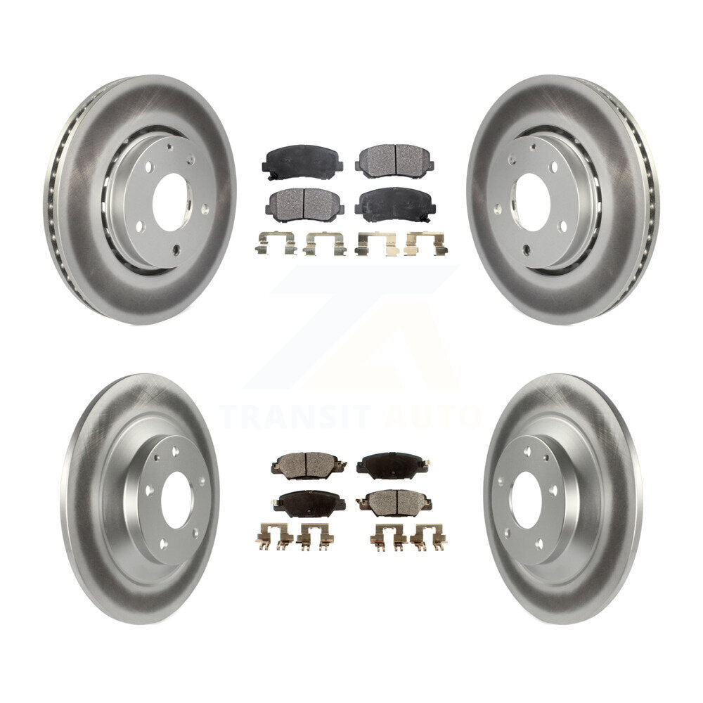Disc Rotors and Ceramic Brake Pads Kit-KGT-101774 - Kit.bestparts.ca