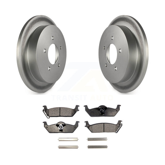 Coated Disc Rotors and Ceramic Brake Pads Kit-KGT-101776 - Kit.bestparts.ca
