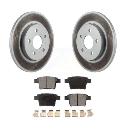 Coated Disc Rotors and Ceramic Brake Pads Kit-KGT-101778 - Kit.bestparts.ca