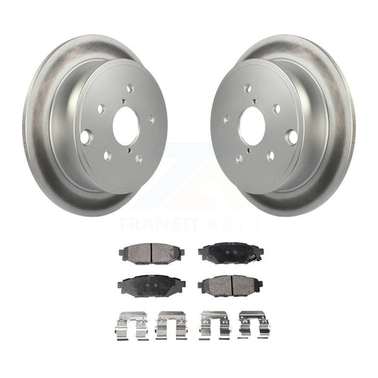 Coated Disc Rotors and Ceramic Brake Pads Kit-KGT-101779 - Kit.bestparts.ca