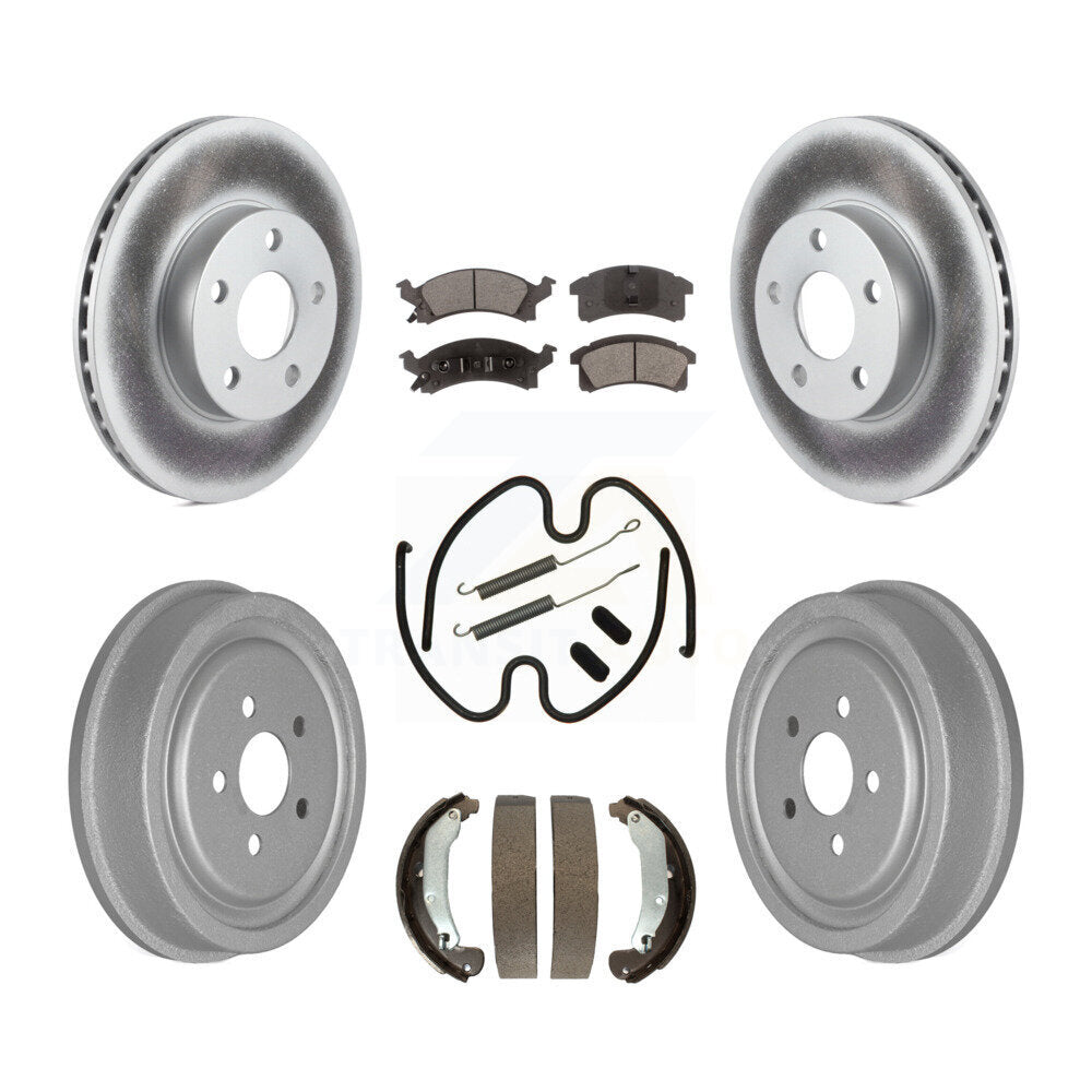 Coated Disc Rotors and Ceramic Brake Pads Kit-KGT-101784 - Kit.bestparts.ca Kit.bestparts.ca