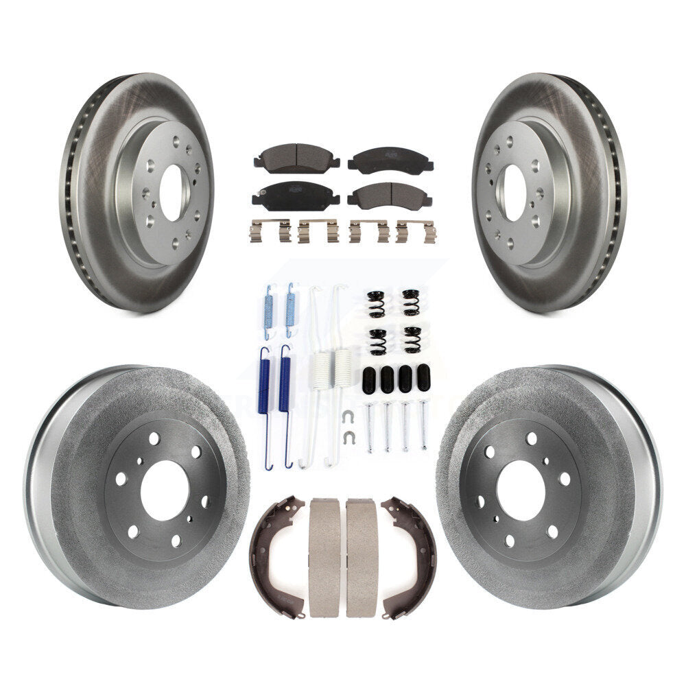 Coated Disc Rotors and Ceramic Brake Pads Kit-KGT-101792 - Kit.bestparts.ca Kit.bestparts.ca