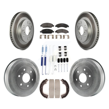 Coated Disc Rotors and Ceramic Brake Pads Kit-KGT-101792 - Kit.bestparts.ca