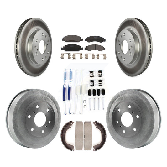Coated Disc Rotors and Ceramic Brake Pads Kit-KGT-101792 - Kit.bestparts.ca