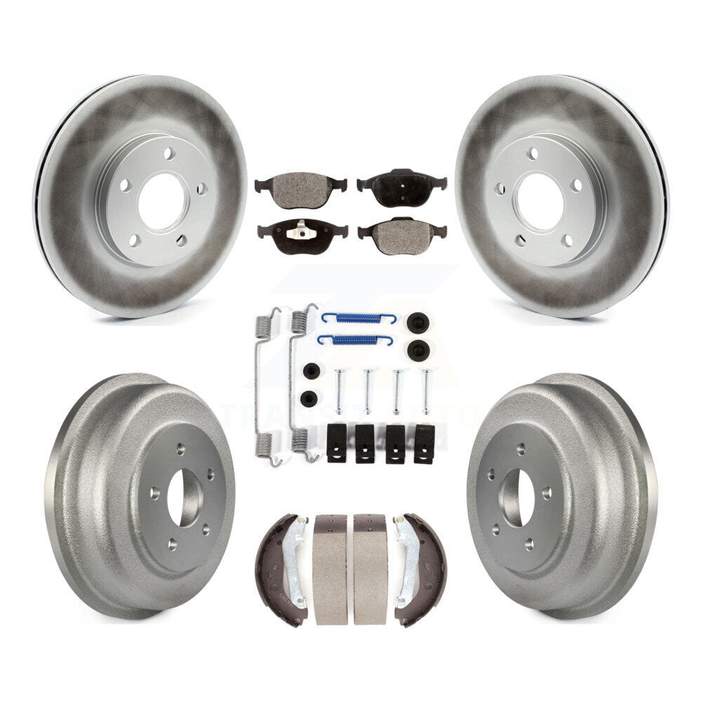 Coated Disc Rotors and Ceramic Brake Pads Kit-KGT-101804 - Kit.bestparts.ca Kit.bestparts.ca