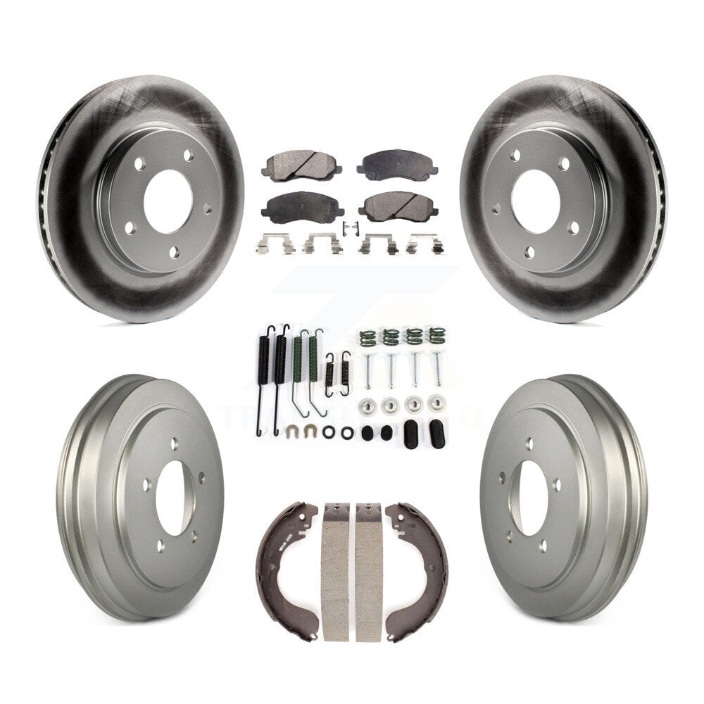 Coated Disc Rotors and Ceramic Brake Pads Kit-KGT-101805 - Kit.bestparts.ca Kit.bestparts.ca