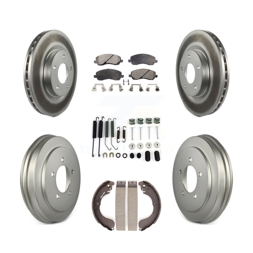 Coated Disc Rotors and Ceramic Brake Pads Kit-KGT-101806 - Kit.bestparts.ca Kit.bestparts.ca