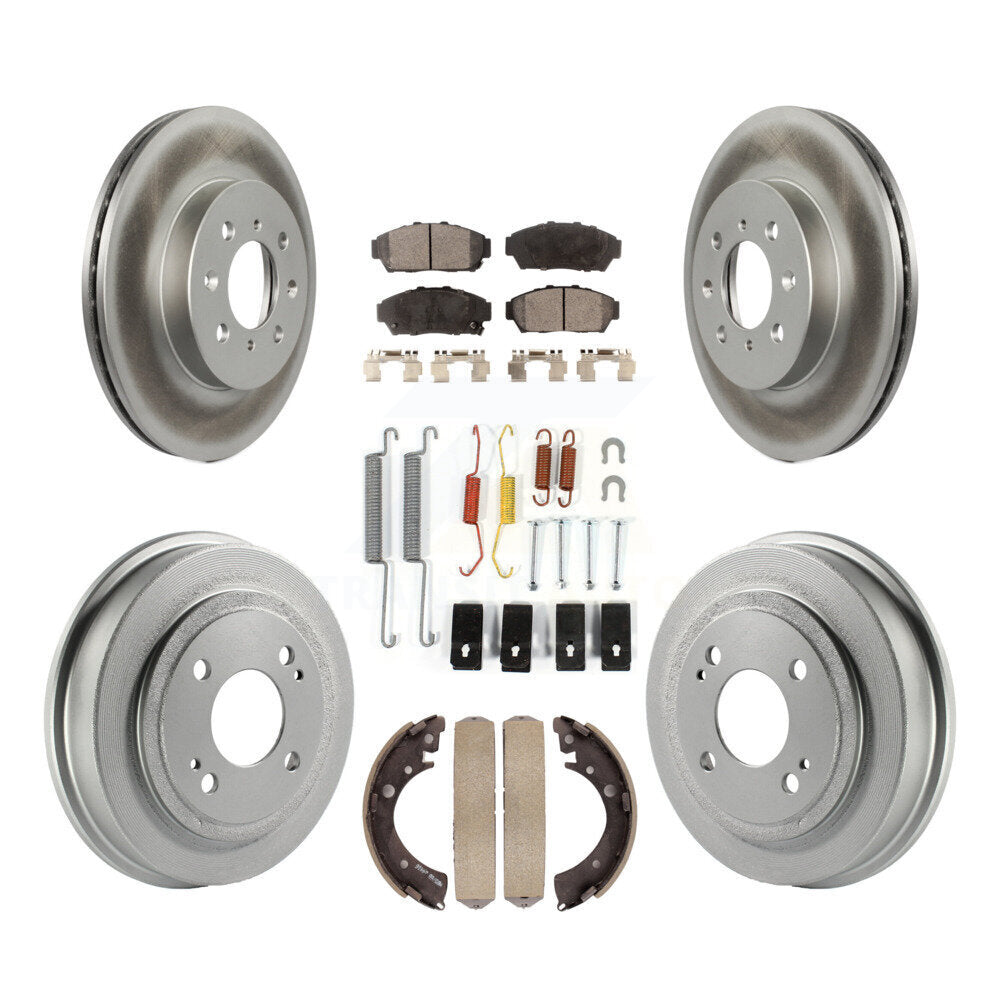 Coated Disc Rotors and Ceramic Brake Pads Kit-KGT-101810 - Kit.bestparts.ca Kit.bestparts.ca