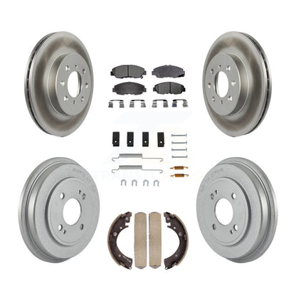 Coated Disc Rotors and Ceramic Brake Pads Kit-KGT-101813 - Kit.bestparts.ca