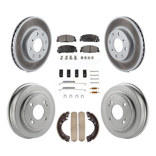 Coated Disc Rotors and Ceramic Brake Pads Kit-KGT-101816 - Kit.bestparts.ca