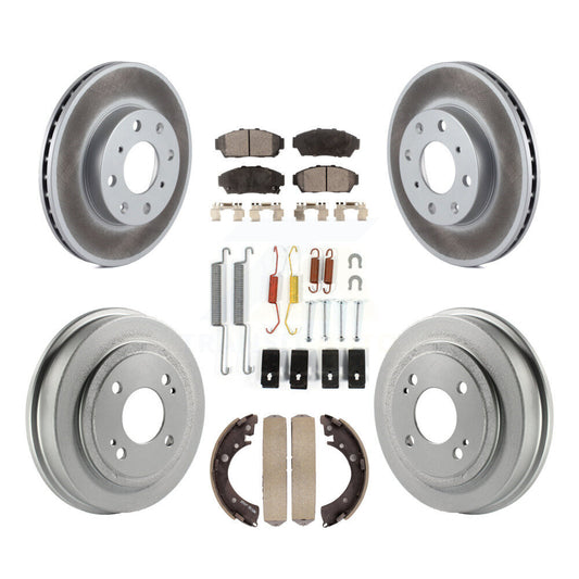 Coated Disc Rotors and Ceramic Brake Pads Kit-KGT-101817 - Kit.bestparts.ca