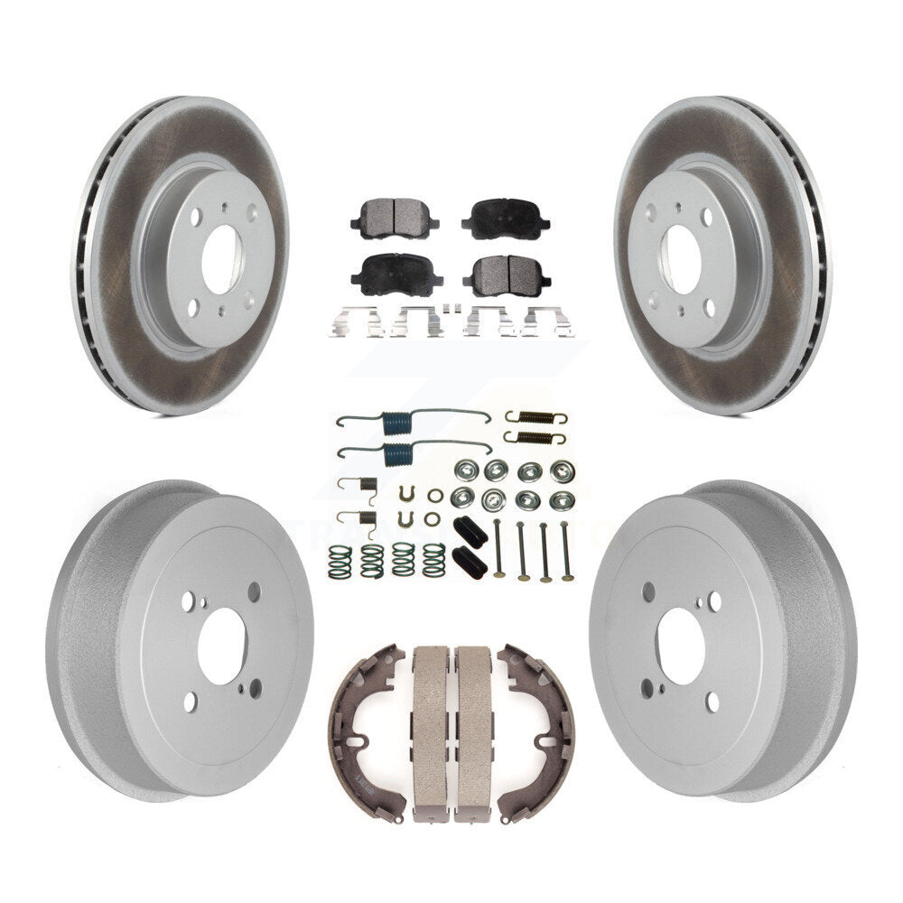 Coated Disc Rotors and Ceramic Brake Pads Kit-KGT-101820 - Kit.bestparts.ca Kit.bestparts.ca