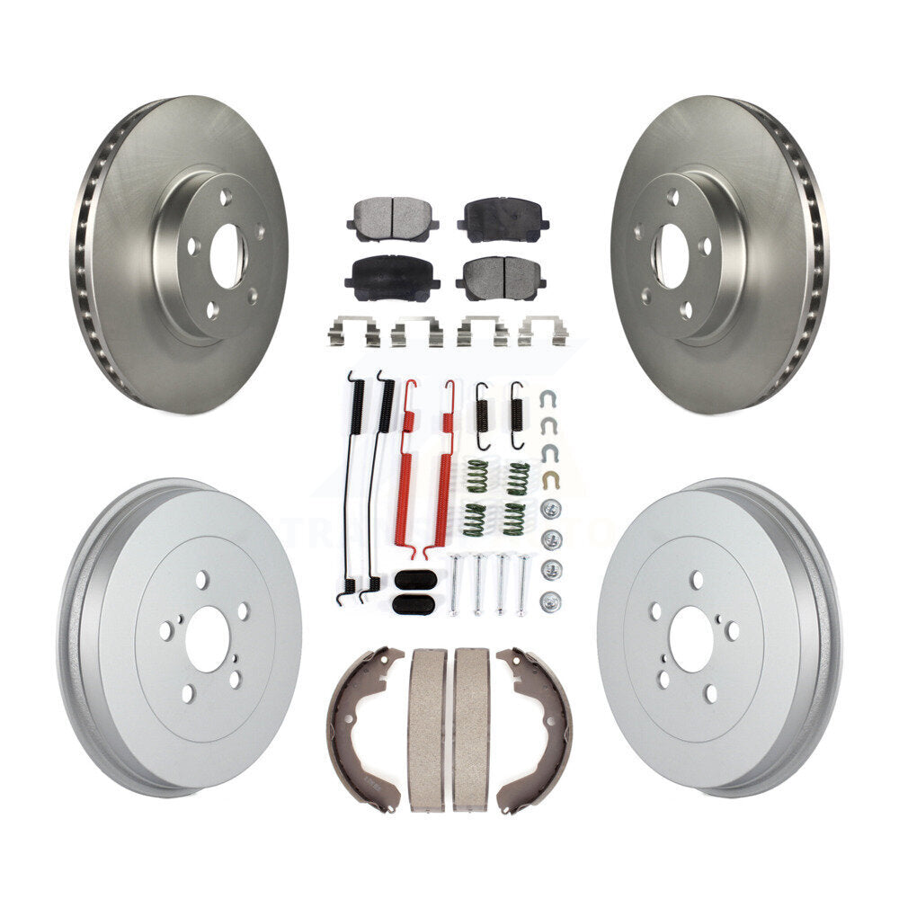 coated disc rotors and ceramic brake pads-kgt-101822 - Kit.bestparts.ca