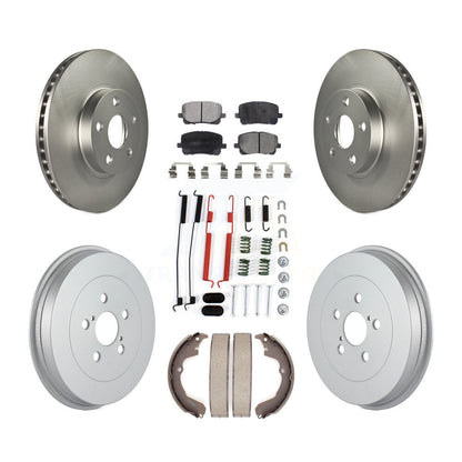 coated disc rotors and ceramic brake pads-kgt-101822 - Kit.bestparts.ca