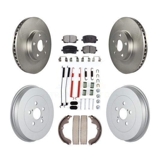 coated disc rotors and ceramic brake pads-kgt-101822 - Kit.bestparts.ca