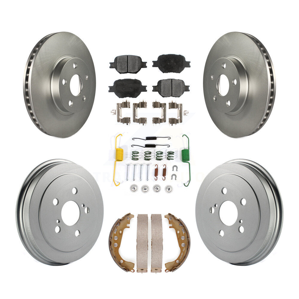 Coated Disc Rotors and Ceramic Brake Pads Kit-KGT-101823 - Kit.bestparts.ca