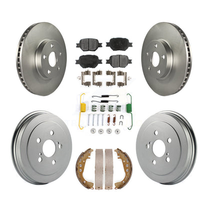Coated Disc Rotors and Ceramic Brake Pads Kit-KGT-101823 - Kit.bestparts.ca
