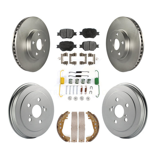 Coated Disc Rotors and Ceramic Brake Pads Kit-KGT-101823 - Kit.bestparts.ca