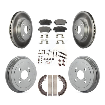 Coated Disc Rotors and Ceramic Brake Pads Kit-KGT-101826 - Kit.bestparts.ca