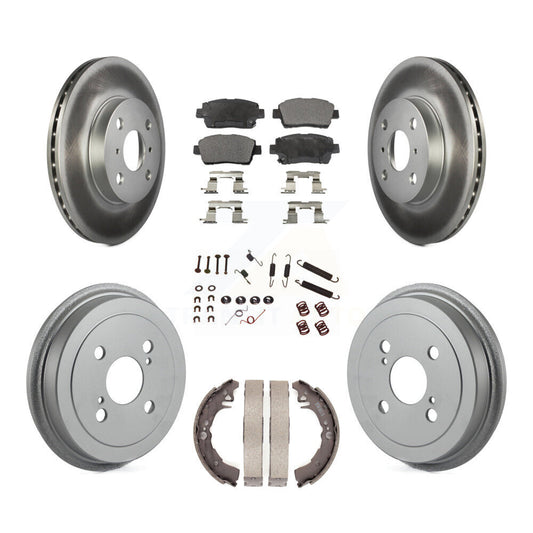 Coated Disc Rotors and Ceramic Brake Pads Kit-KGT-101826 - Kit.bestparts.ca