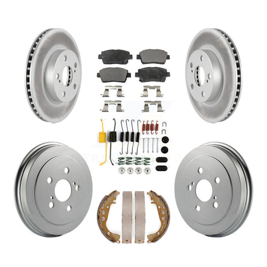 coated disc rotors and ceramic brake pads-kgt-101831 - Kit.bestparts.ca