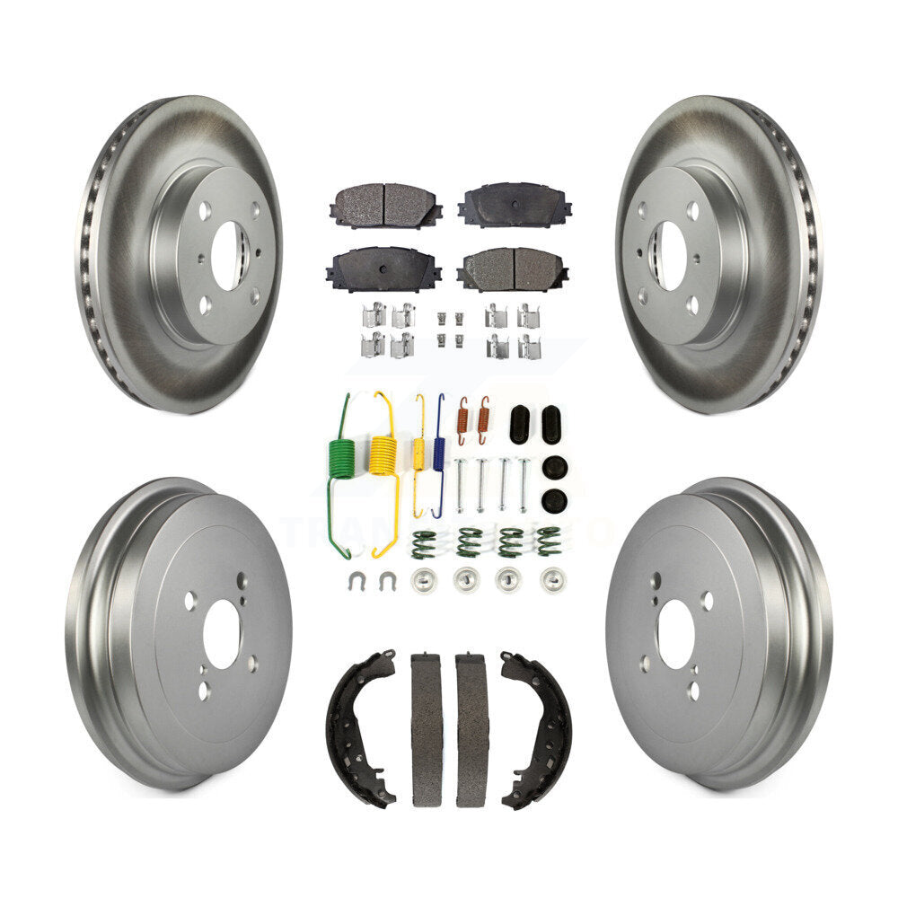 Coated Disc Rotors and Ceramic Brake Pads Kit-KGT-101834 - Kit.bestparts.ca Kit.bestparts.ca