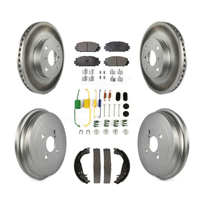 Coated Disc Rotors and Ceramic Brake Pads Kit-KGT-101834 - Kit.bestparts.ca