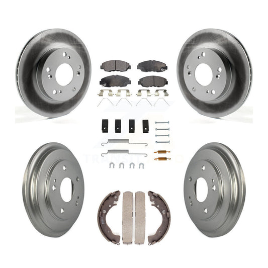 Coated Disc Rotors and Ceramic Brake Pads Kit-KGT-101839 - Kit.bestparts.ca