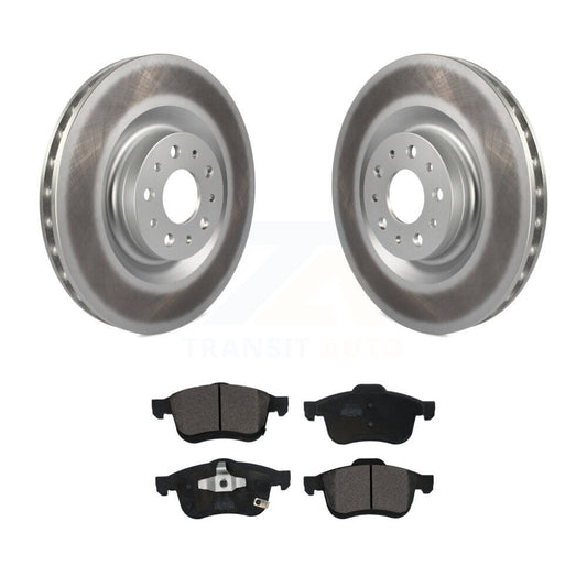 Coated Disc Rotors and Ceramic Brake Pads Kit-KGT-101842 - Kit.bestparts.ca