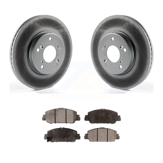 Coated Disc Rotors and Ceramic Brake Pads Kit-KGT-101845 - Kit.bestparts.ca