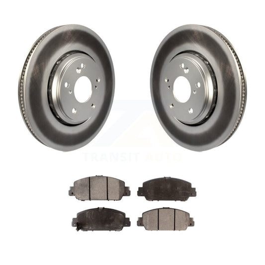 Coated Disc Rotors and Ceramic Brake Pads Kit-KGT-101846 - Kit.bestparts.ca