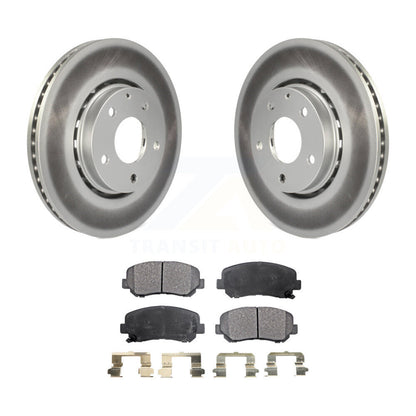 Coated Disc Rotors and Ceramic Brake Pads Kit-KGT-101848 - Kit.bestparts.ca