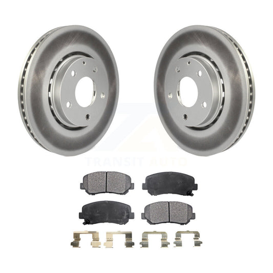 Coated Disc Rotors and Ceramic Brake Pads Kit-KGT-101848 - Kit.bestparts.ca