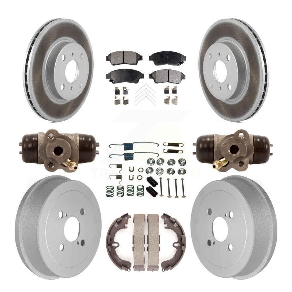Coated Disc Rotors and Ceramic Brake Pads Kit-KGT-101857 - Kit.bestparts.ca Kit.bestparts.ca