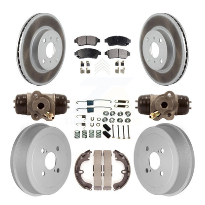 Coated Disc Rotors and Ceramic Brake Pads Kit-KGT-101857 - Kit.bestparts.ca