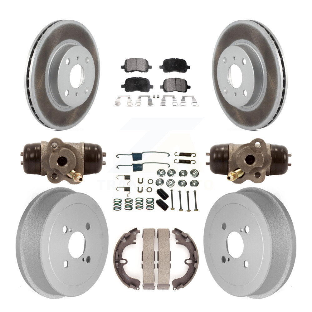 Coated Disc Rotors and Ceramic Brake Pads Kit-KGT-101862 - Kit.bestparts.ca Kit.bestparts.ca