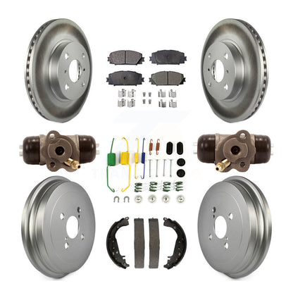 Coated Disc Rotors and Ceramic Brake Pads Kit-KGT-101866 - Kit.bestparts.ca