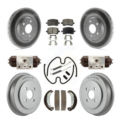 Coated Disc Rotors and Ceramic Brake Pads Kit-KGT-101875 - Kit.bestparts.ca