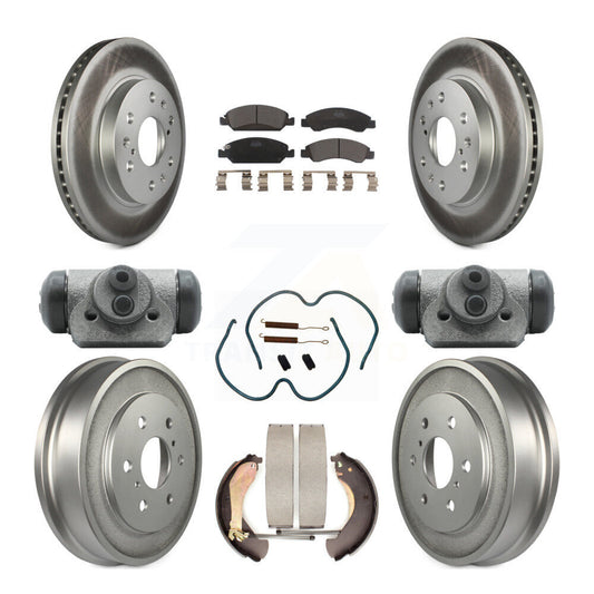Coated Disc Rotors and Ceramic Brake Pads Kit-KGT-101877 - Kit.bestparts.ca
