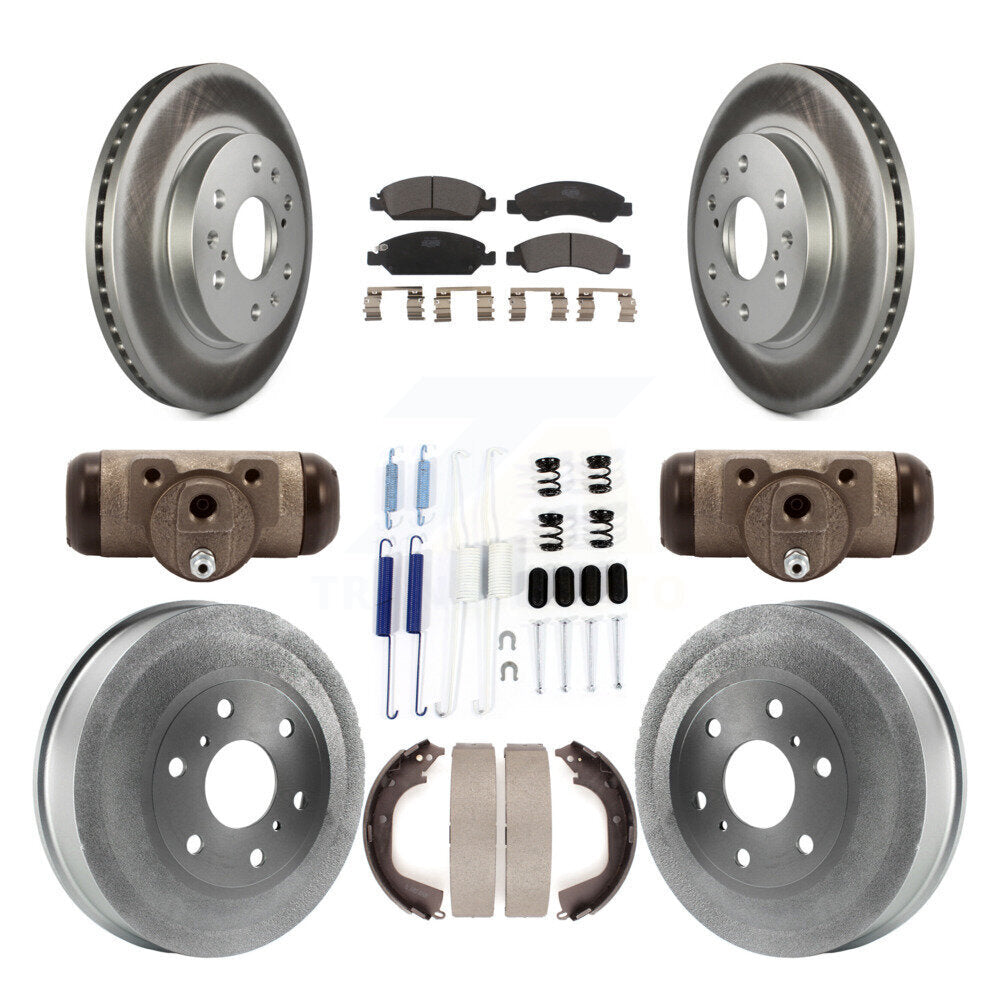 Coated Disc Rotors and Ceramic Brake Pads Kit-KGT-101879 - Kit.bestparts.ca Kit.bestparts.ca