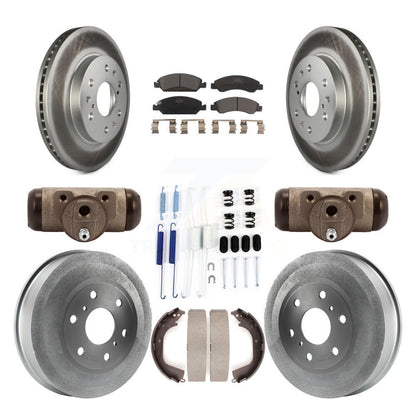 Coated Disc Rotors and Ceramic Brake Pads Kit-KGT-101879 - Kit.bestparts.ca