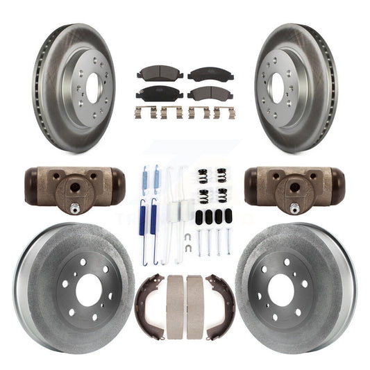 Coated Disc Rotors and Ceramic Brake Pads Kit-KGT-101879 - Kit.bestparts.ca