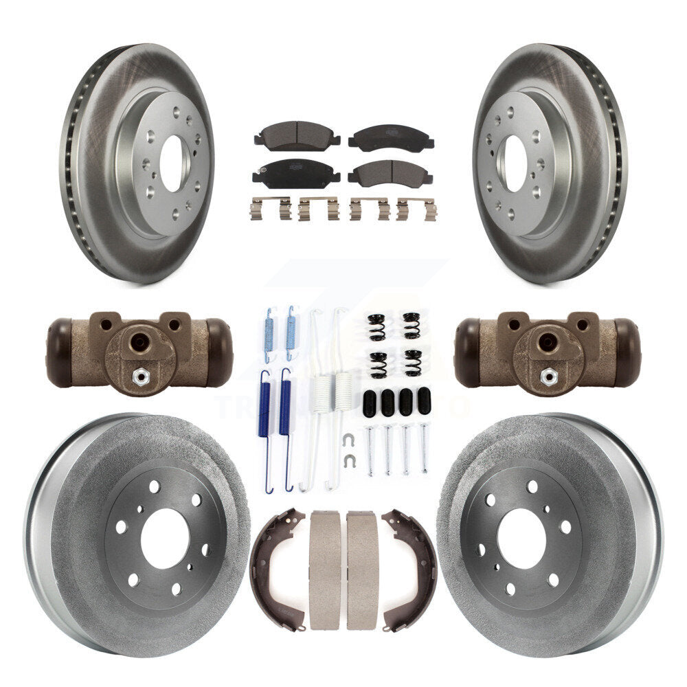 Coated Disc Rotors and Ceramic Brake Pads Kit-KGT-101880 - Kit.bestparts.ca Kit.bestparts.ca