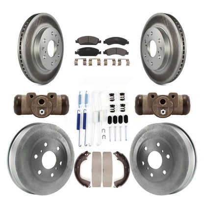 Coated Disc Rotors and Ceramic Brake Pads Kit-KGT-101880 - Kit.bestparts.ca