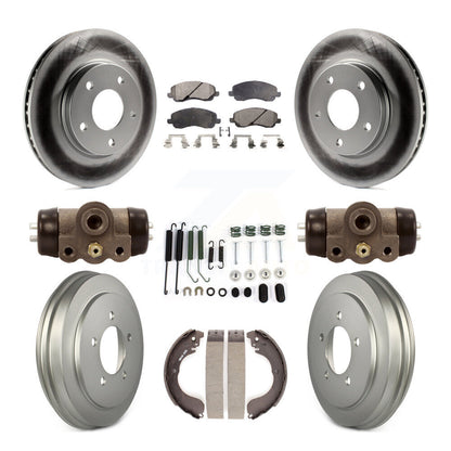 Coated Disc Rotors and Ceramic Brake Pads Kit-KGT-101891 - Kit.bestparts.ca
