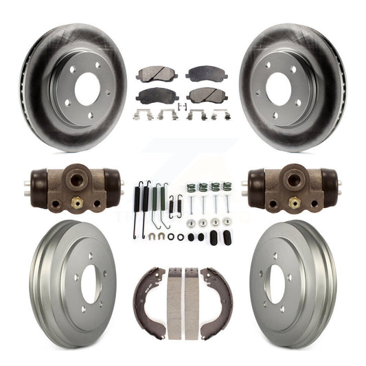 Coated Disc Rotors and Ceramic Brake Pads Kit-KGT-101891 - Kit.bestparts.ca