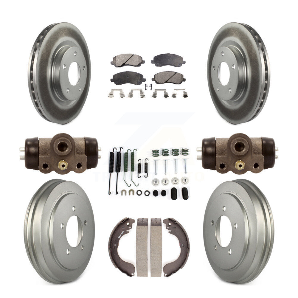 Coated Disc Rotors and Ceramic Brake Pads Kit-KGT-101892 - Kit.bestparts.ca Kit.bestparts.ca